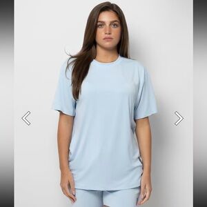 Comfrt Baby Blue Cloud Tee